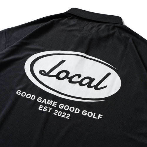 Good Game Ellipse S/S POLO BLACK