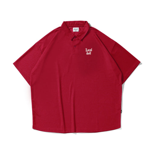 Medieval Logo S/S POLO BURGUNDY