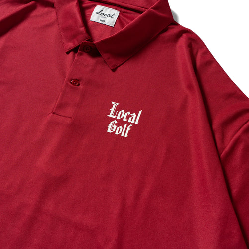 Medieval Logo S/S POLO BURGUNDY