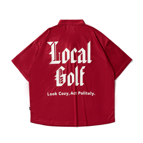 Medieval Logo S/S POLO BURGUNDY