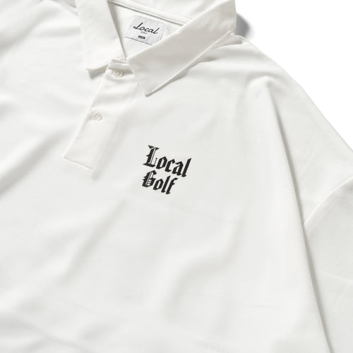 Medieval Logo S/S POLO WHITE