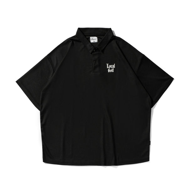 Medieval Logo S/S POLO BLACK