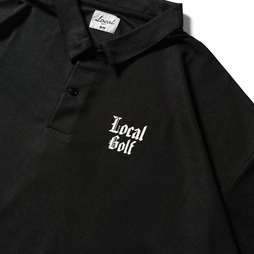 Medieval Logo S/S POLO BLACK