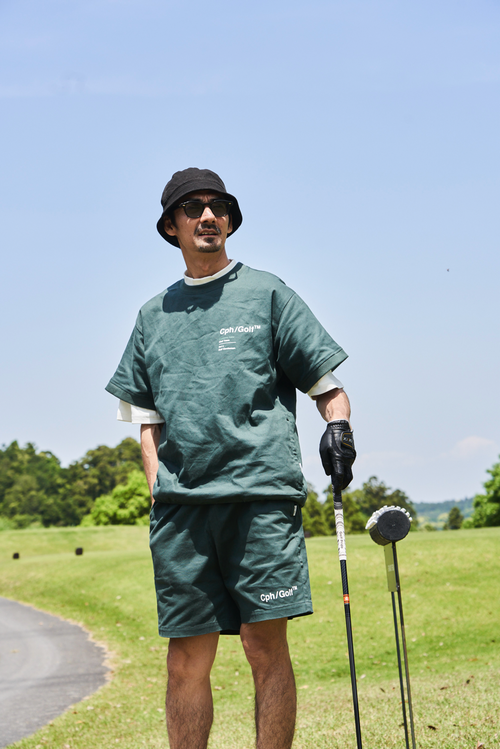 #COTTON TRACK S/S PULLOVER
