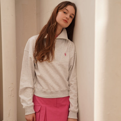 5HR ZIP-UP BACK POINT SWEAT