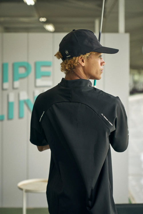 SOFT CORE MOCK NECK TEE