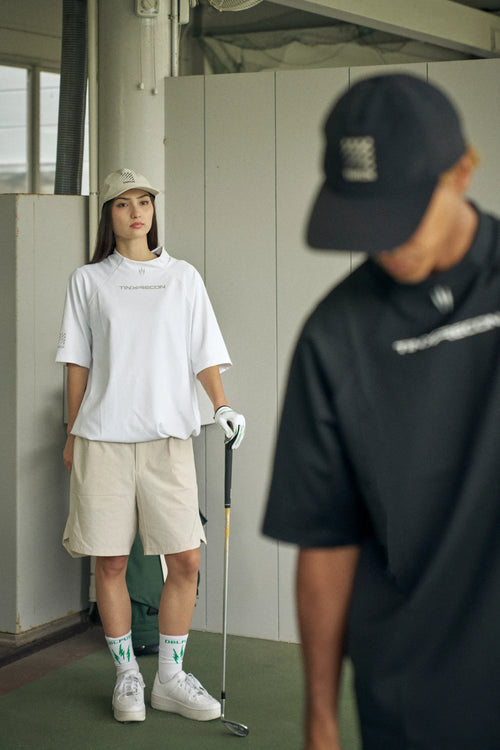 SOFT CORE MOCK NECK TEE