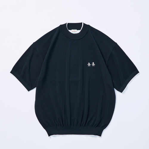 PENGUIN BY Cph/Golf MOCK NECK KNIT