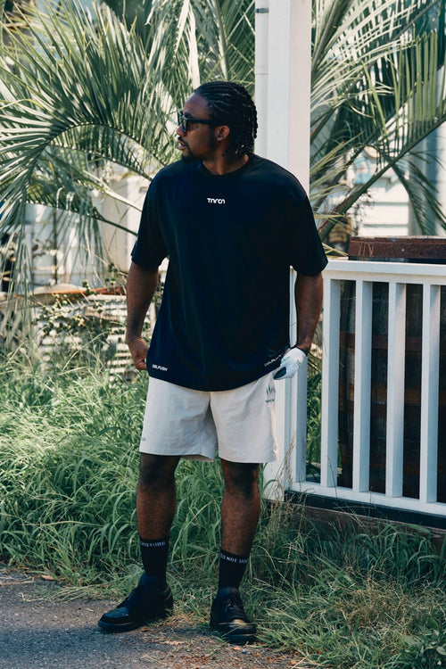 AIRMESH HYBRID DRY MOCK NECK TEE
