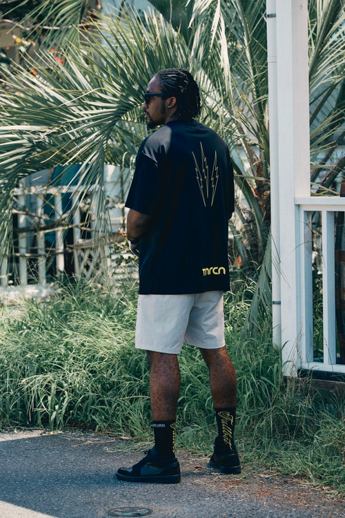AIRMESH HYBRID DRY MOCK NECK TEE