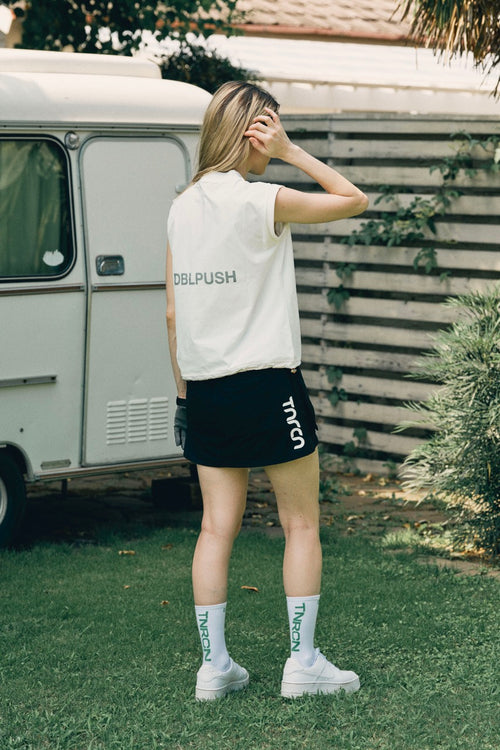 EVERCORE™ LADIES NO SLEEVE MOCK TEE