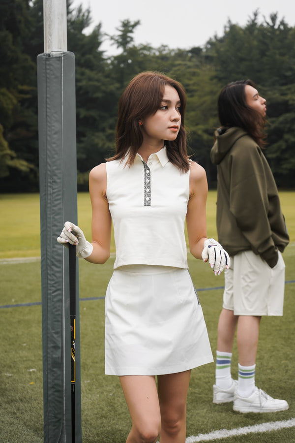 Golf Skirt White