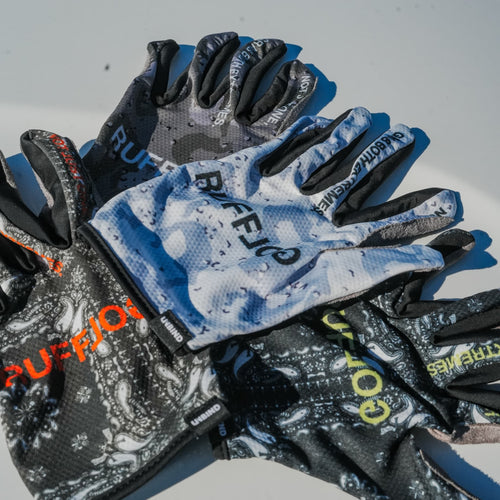 RUFFLOG Freestyle Glove paisley black