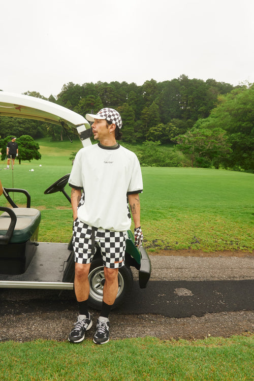 #CHECKER MESH S/S PISTE