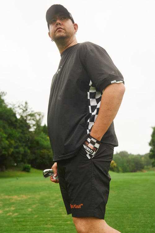 #CHECKER MESH S/S PISTE