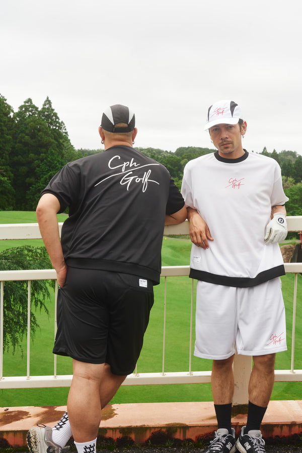#SLASH LOGO MESH S/S PULLOVER