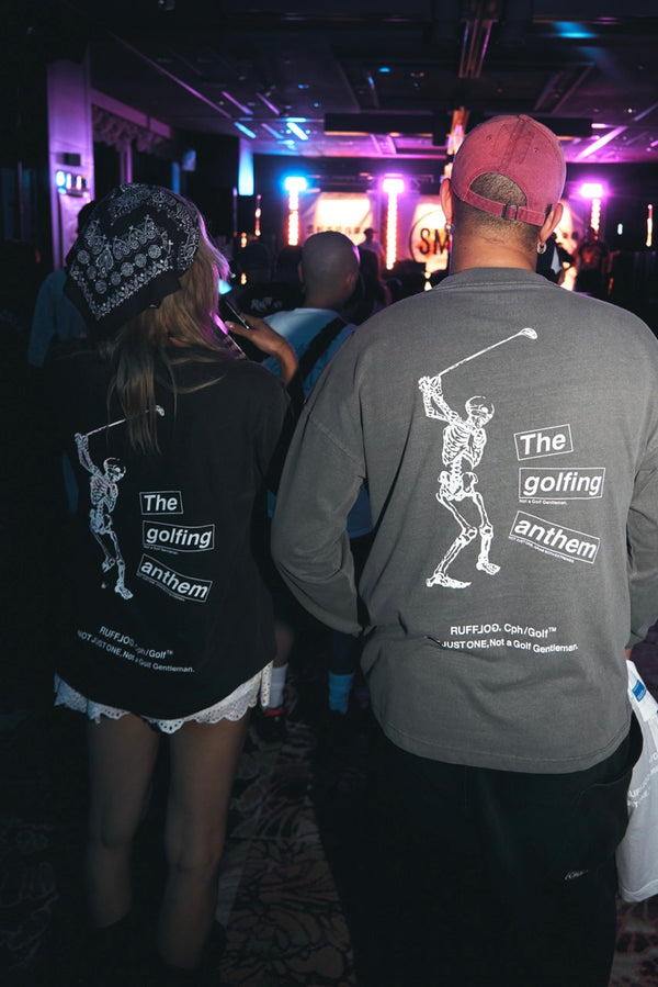 Golfing Anthem L/S Mock Tee