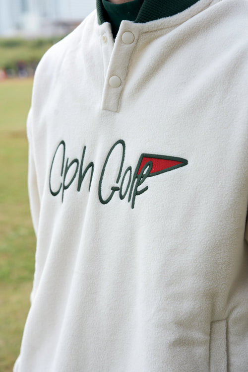 FLAG LOGO MICRO FLEECE PULLOVER