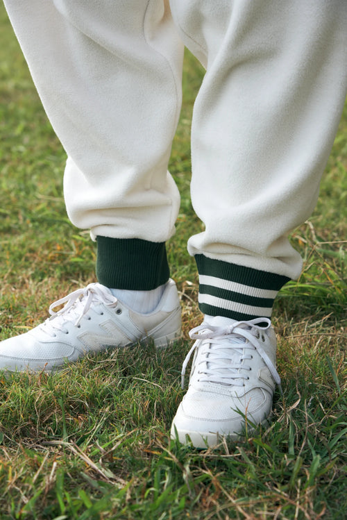 FLAG LOGO MICRO FLEECE TRACK PANTS