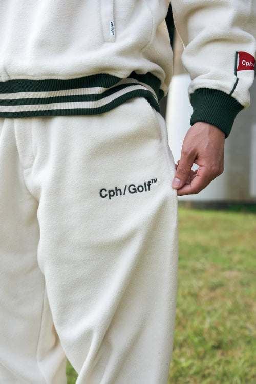 FLAG LOGO MICRO FLEECE TRACK PANTS