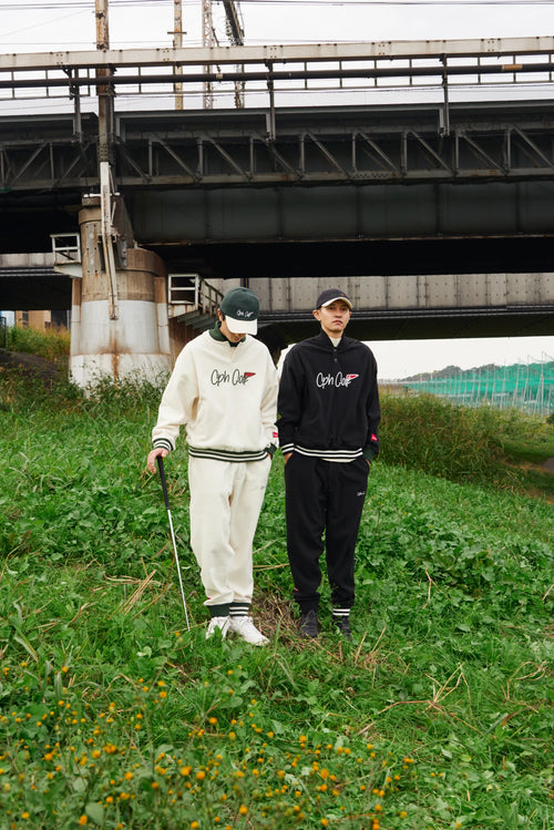 FLAG LOGO MICRO FLEECE PULLOVER