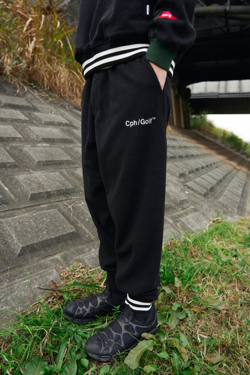 FLAG LOGO MICRO FLEECE TRACK PANTS