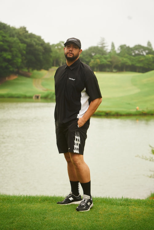 #THUNDER STRIPES ADJUSTABLE SHORTS
