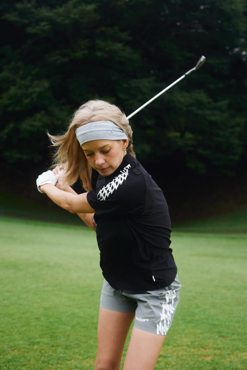 WOMEN] #THUNDER STRIPES ADJUSTABLE SHORTS – RUFFLOG