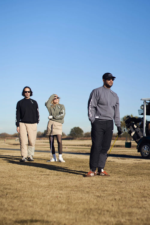 SIDE ZIPPER WARM LS MOCK NECK TEE