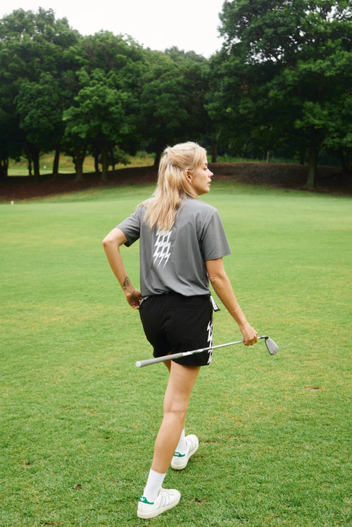[WOMEN] #THUNDER STIPES POLO