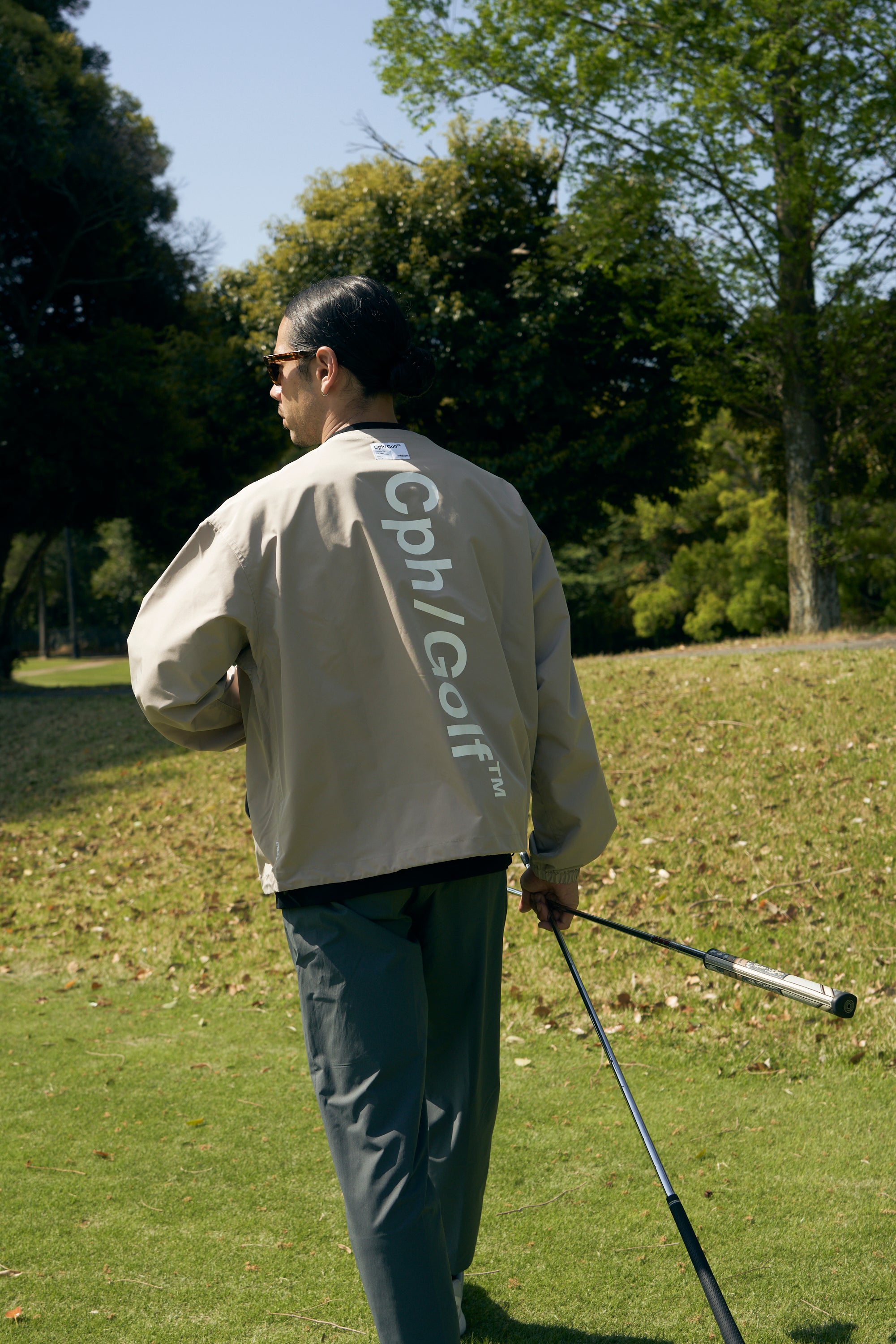 Cph/Golf™ LOGO NO COLLAR JACKET – RUFFLOG