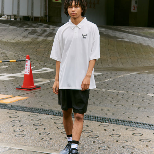 Medieval Logo S/S POLO WHITE