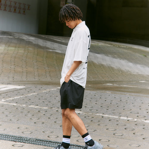 Medieval Logo S/S POLO WHITE