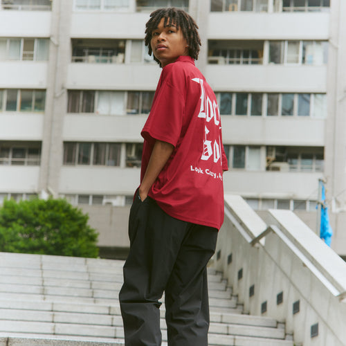 Medieval Logo S/S POLO BURGUNDY