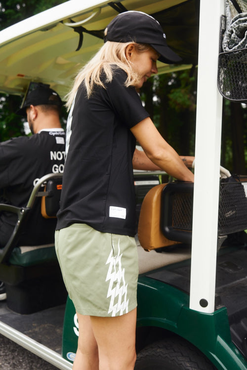 [WOMEN] #THUNDER STRIPES ADJUSTABLE SHORTS