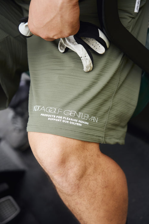 #BREATHABLE WAFFLE SHORTS