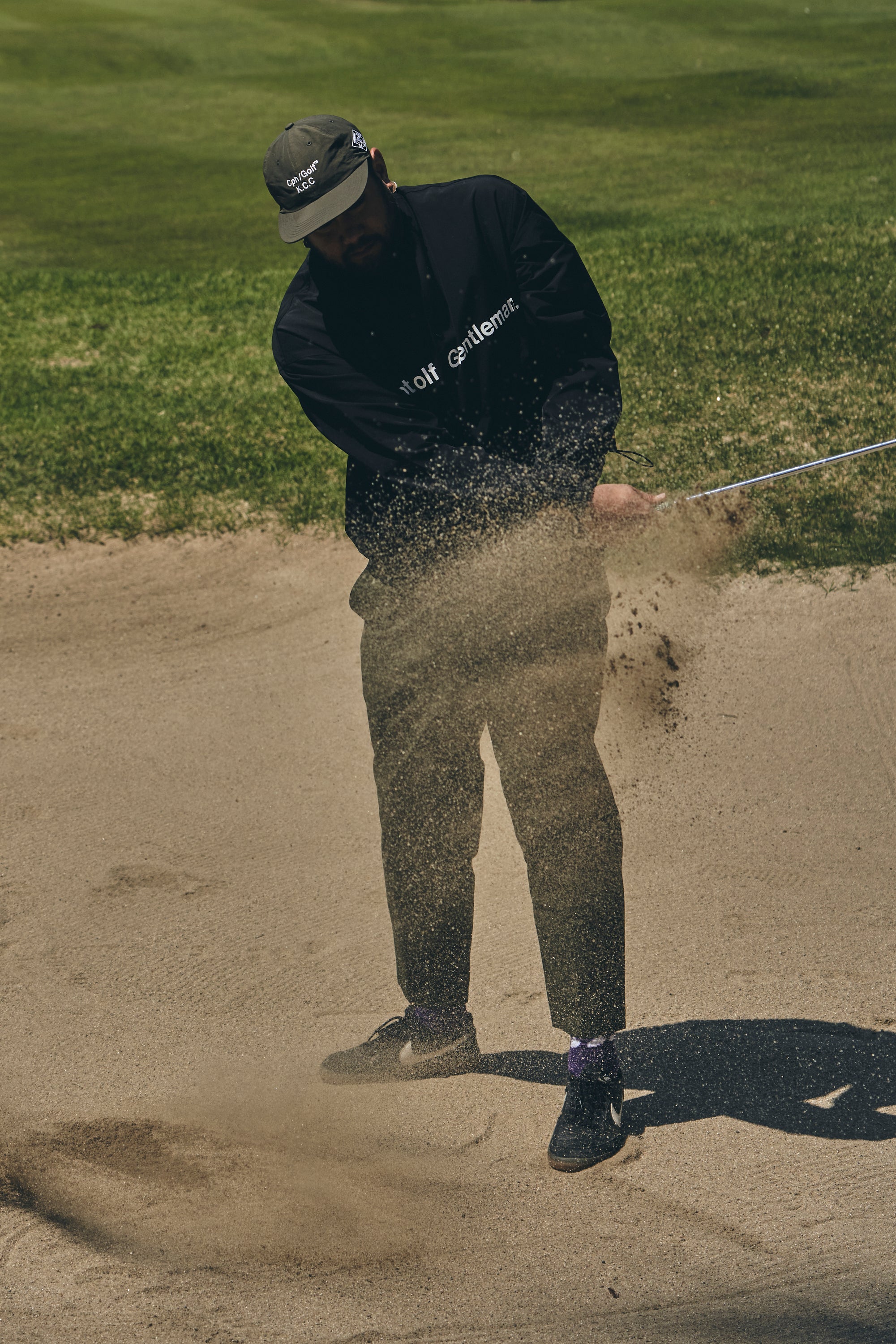 Cph/Golf™ LOGO NO COLLAR JACKET – RUFFLOG