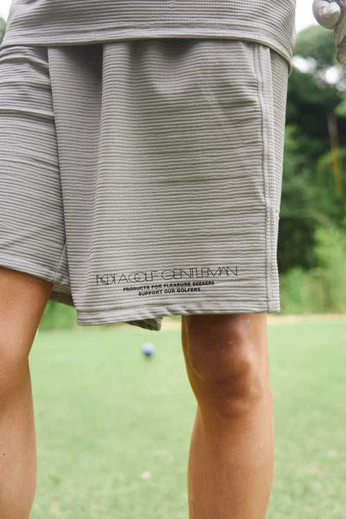 #BREATHABLE WAFFLE SHORTS