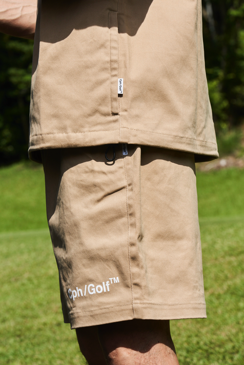 #COTTON TRACK SHORTS
