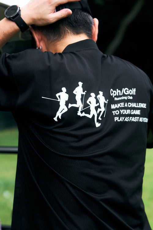 #RUNNING CLUB HENRY MESH POLO