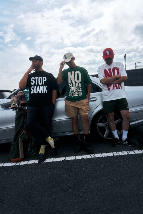 #STOP SHANK HALF MOCK NECK TEE