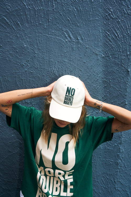 [WOMEN] #NO MORE DOUBLE BOGEYS HALF MOCK NECK TEE