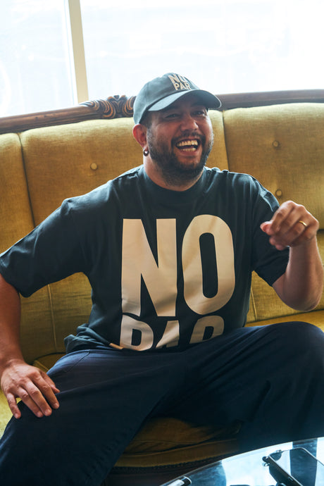 NO PAR HALF MOCK NECK TEE – RUFFLOG