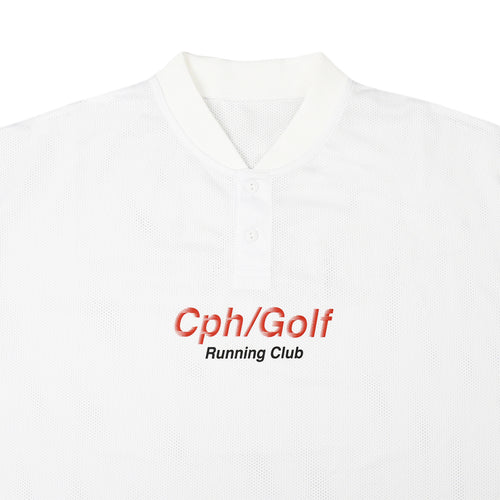#RUNNING CLUB HENRY MESH POLO