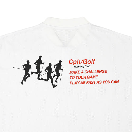 #RUNNING CLUB HENRY MESH POLO