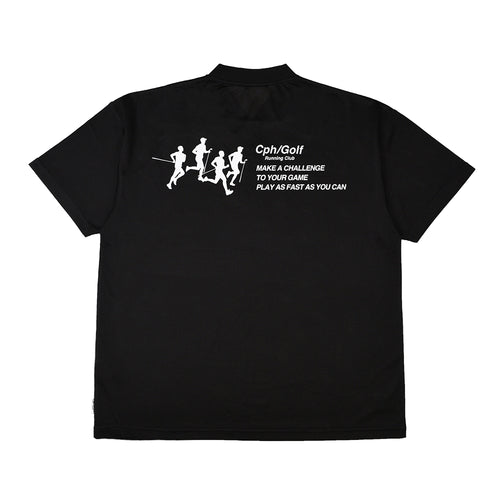 #RUNNING CLUB HENRY MESH POLO
