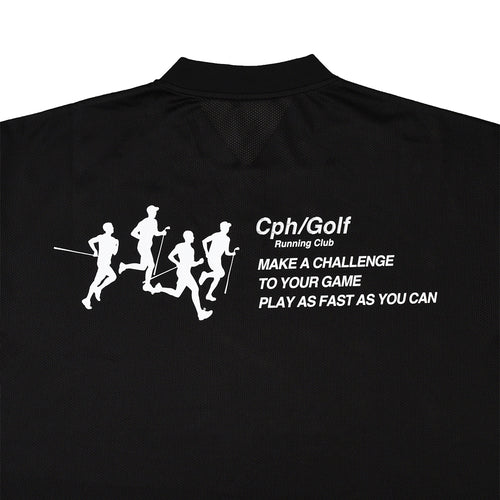 #RUNNING CLUB HENRY MESH POLO