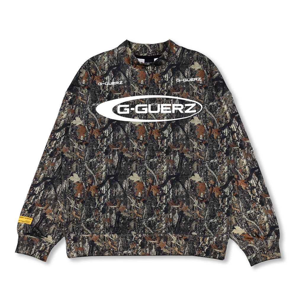 GG CIRCLE LOGO MOCK NECK SWEAT – RUFFLOG