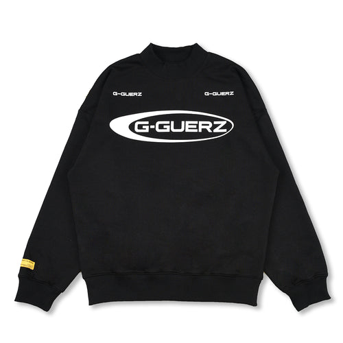 GG CIRCLE LOGO MOCK NECK SWEAT