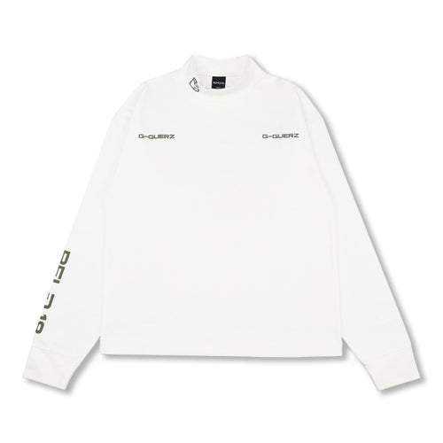 GG GARMENT DYE MOCK NECK L/S